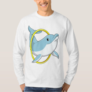 Dolphin mit Ring T-Shirt