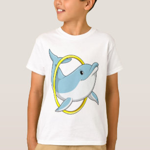 Dolphin mit Ring T-Shirt