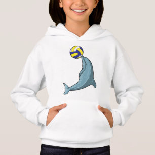 Dolphin mit Volleyball Hoodie