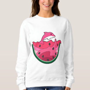 Dolphin mit Watermelon Sweatshirt