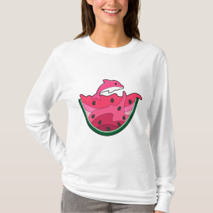 Dolphin mit Watermelon T-Shirt