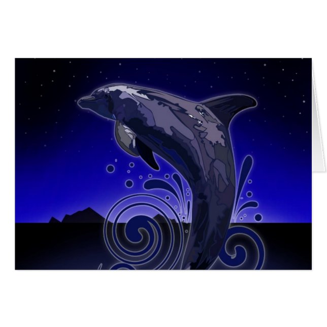 Dolphin - Nacht (Vorderseite (Horizontal))