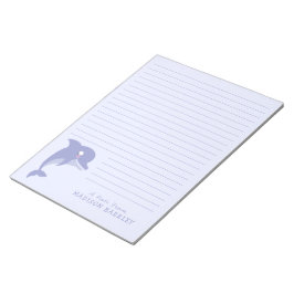 Dolphin Niedlich Kid's Personal Stationary Notepad Notizblock