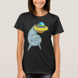 Dolphin Osterei Schwimmen T-Shirt