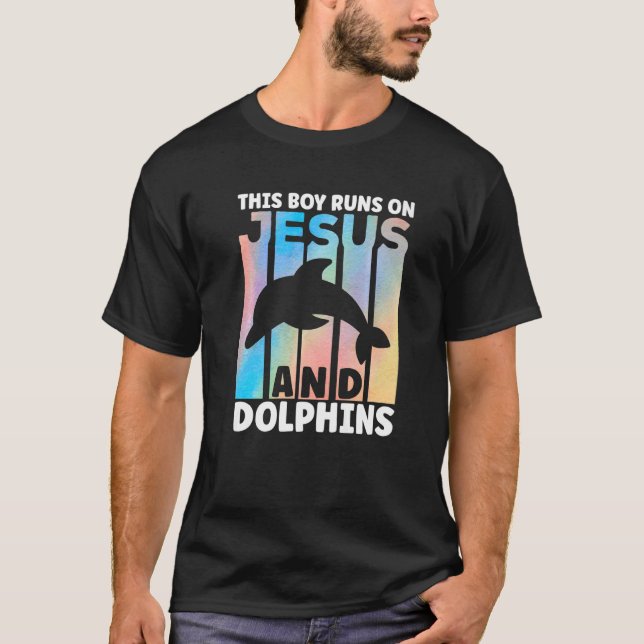Dolphin Outfit for Dolphin Lovers Apparel for Boys T-Shirt (Vorderseite)