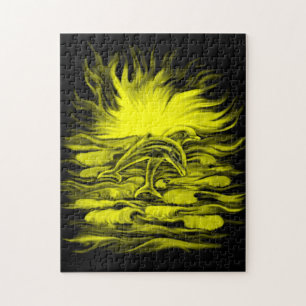 Dolphin-Paar im Sonnenschein Puzzle