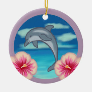 Dolphin Paradise Keramik Ornament