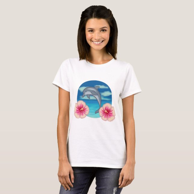 Dolphin Paradise T-Shirt (Vorne ganz)