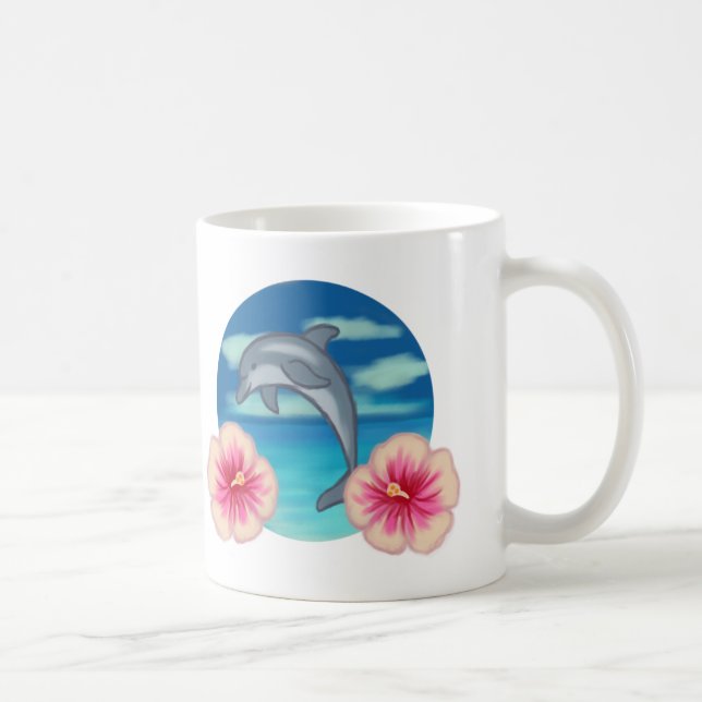 Dolphin Paradise Tasse (Rechts)