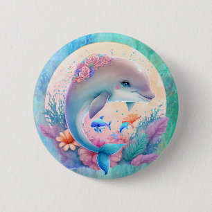 Dolphin-Party Button