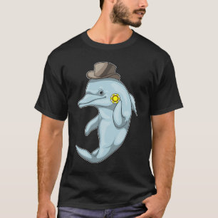 Dolphin Poker Poker Chips T-Shirt