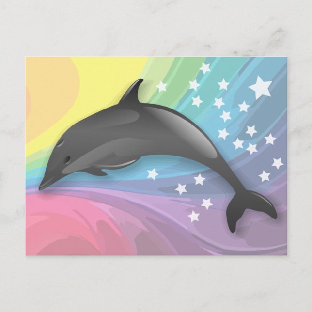 DOLPHIN POSTKARTE (Vorderseite)