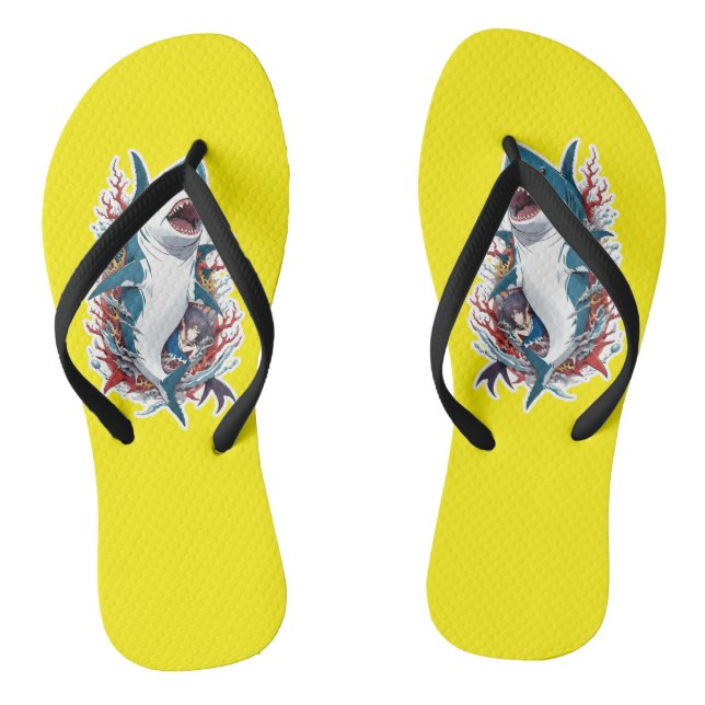 Dolphin-Sandalen und Flip Flops (Fußbett)