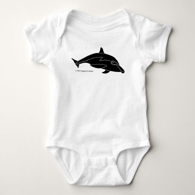 Dolphin-Säugling-Kleidung Baby Strampler (Vorderseite)