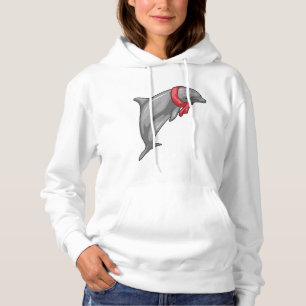 Dolphin Scarf Hoodie