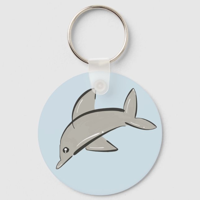Dolphin-Schlüsselanhänger Schlüsselanhänger (Vorderseite)