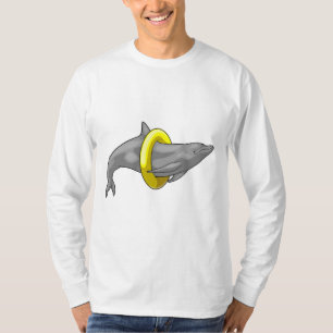 Dolphin Schwimmen Lifebuoy T-Shirt