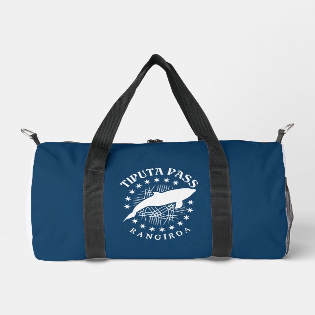 Dolphin Scuba Diving Rangiroa Lagoon - Tiputa Pass Duffle Bag (Vorderseite)