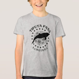 Dolphin Scuba Diving Rangiroa Lagoon - Tiputa Pass Tri-Blend Shirt