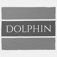 DOLPHIN Sleek Hübsch zwei Tone Graue Streifen