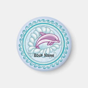 Dolphin Splash Magnet