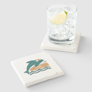 Dolphin Steinuntersetzer