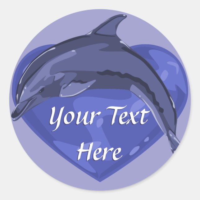 Dolphin Stickers (Vorderseite)