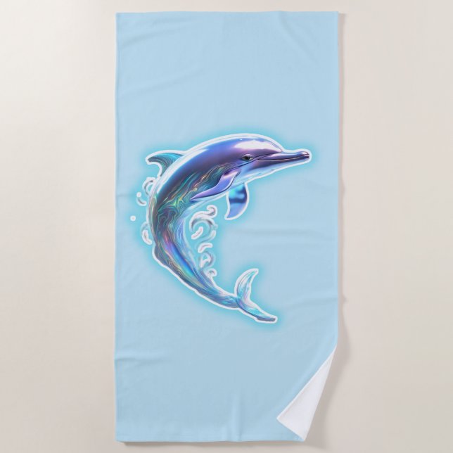Dolphin Strandtuch (Vorderseite)