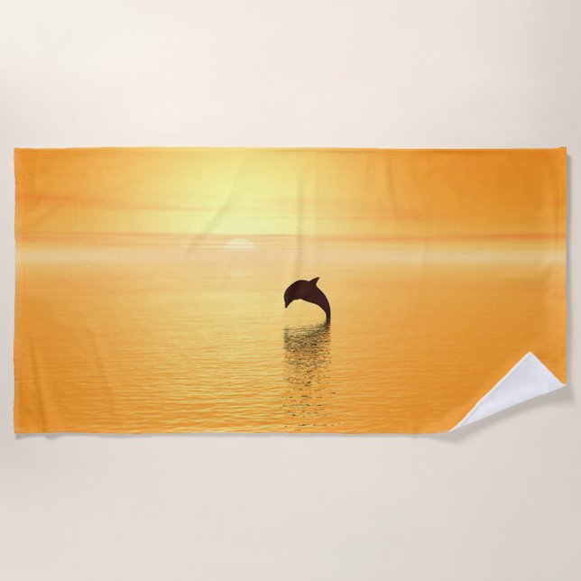 Dolphin Strandtuch (Vorderseite)