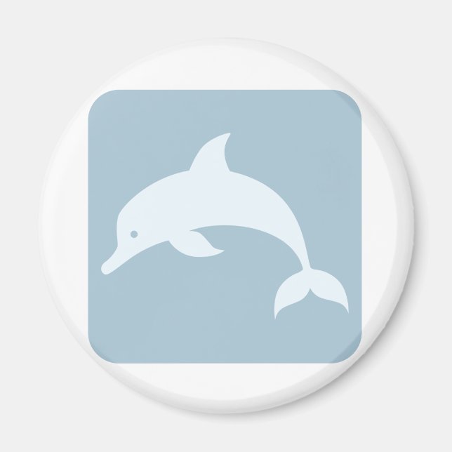 Dolphin-Symbol Magnet (Vorne)