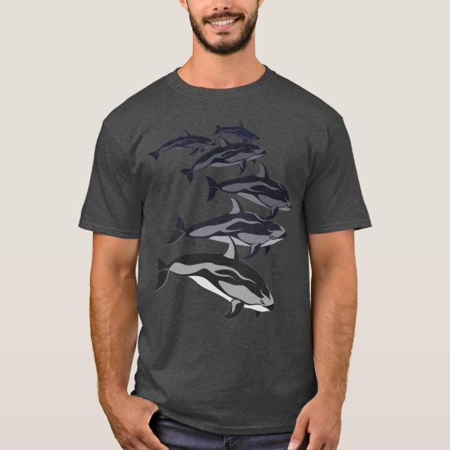 Dolphin T - Shirt Unisex Dolphin Shirt (Vorderseite)
