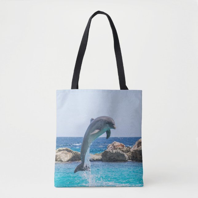 Dolphin Tote Bag (Vorderseite)