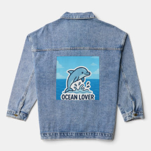 Dolphin Vibes Jeansjacke