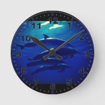 Dolphin Wall Clock