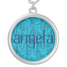 Dolphin Waters Name Necklace