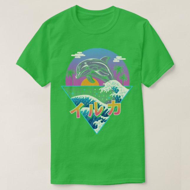 Dolphin Wave T-Shirt (Design vorne)
