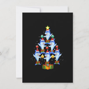Dolphin Weihnachtsbaum Ornamente Weihnachten Einladung