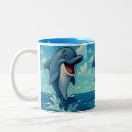 Dolphin Zweifarbige Tasse