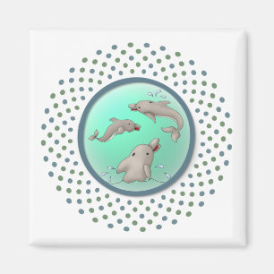 Dolphinday Magnet
