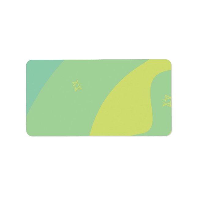 DOLPHINEN DANKEN Drucken Sie Ihr eigenes Etikett Adressaufkleber (Vorne)