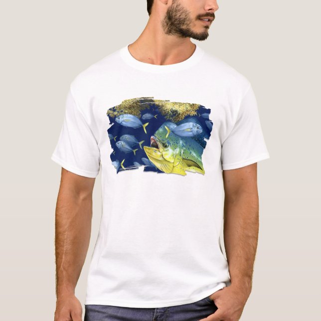Dolphinfish (mahi mahi) Jack-T - Shirt jagend (Vorderseite)