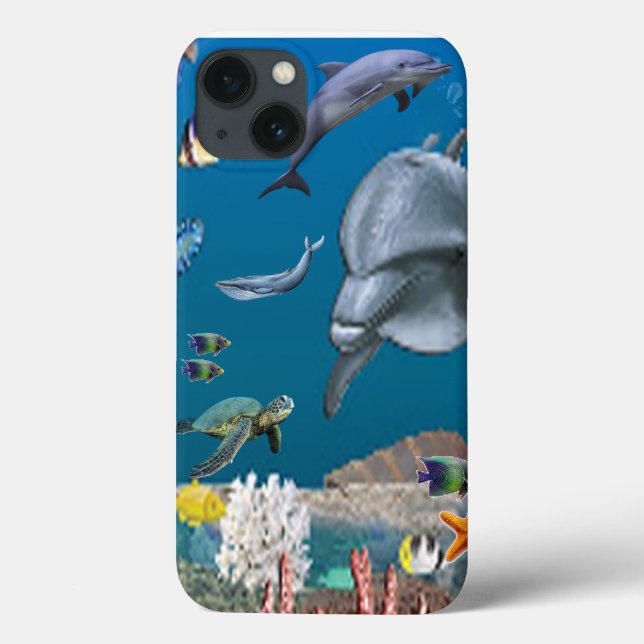 Dolpins Case-Mate iPhone Hülle (Rückseite)