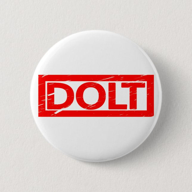 Dolt Briefmarke Button (Vorderseite)