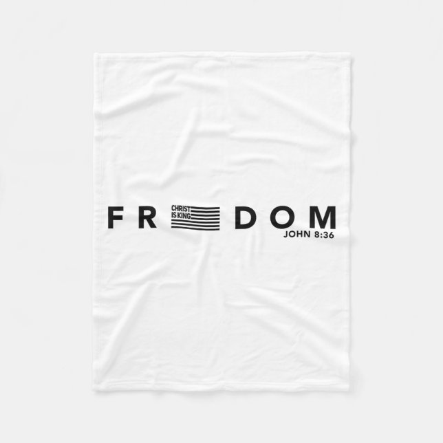 Dom American Flag Christ Is King Sets You Design  Fleecedecke (Vorderseite)