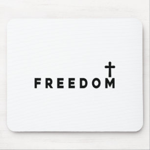 Dom Christliches Kreuz Patriotisch Mousepad