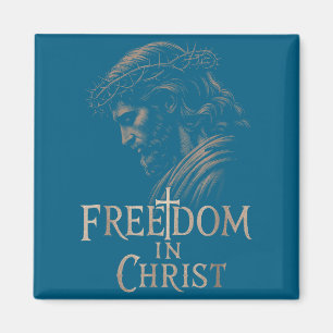 Dom in Christus Glaube Jesus Gesicht Krone von Ns  Magnet