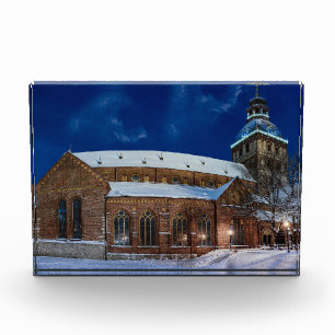 Dom Kathedrale am Kuppelplatz in Riga, Lettland Fotoblock