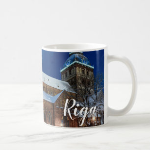 Dom Kathedrale am Kuppelplatz in Riga, Lettland Kaffeetasse