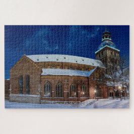 Dom Kathedrale am Kuppelplatz in Riga, Lettland Puzzle