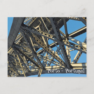 Dom Luis Bridge in Porto. Portugal Postkarte